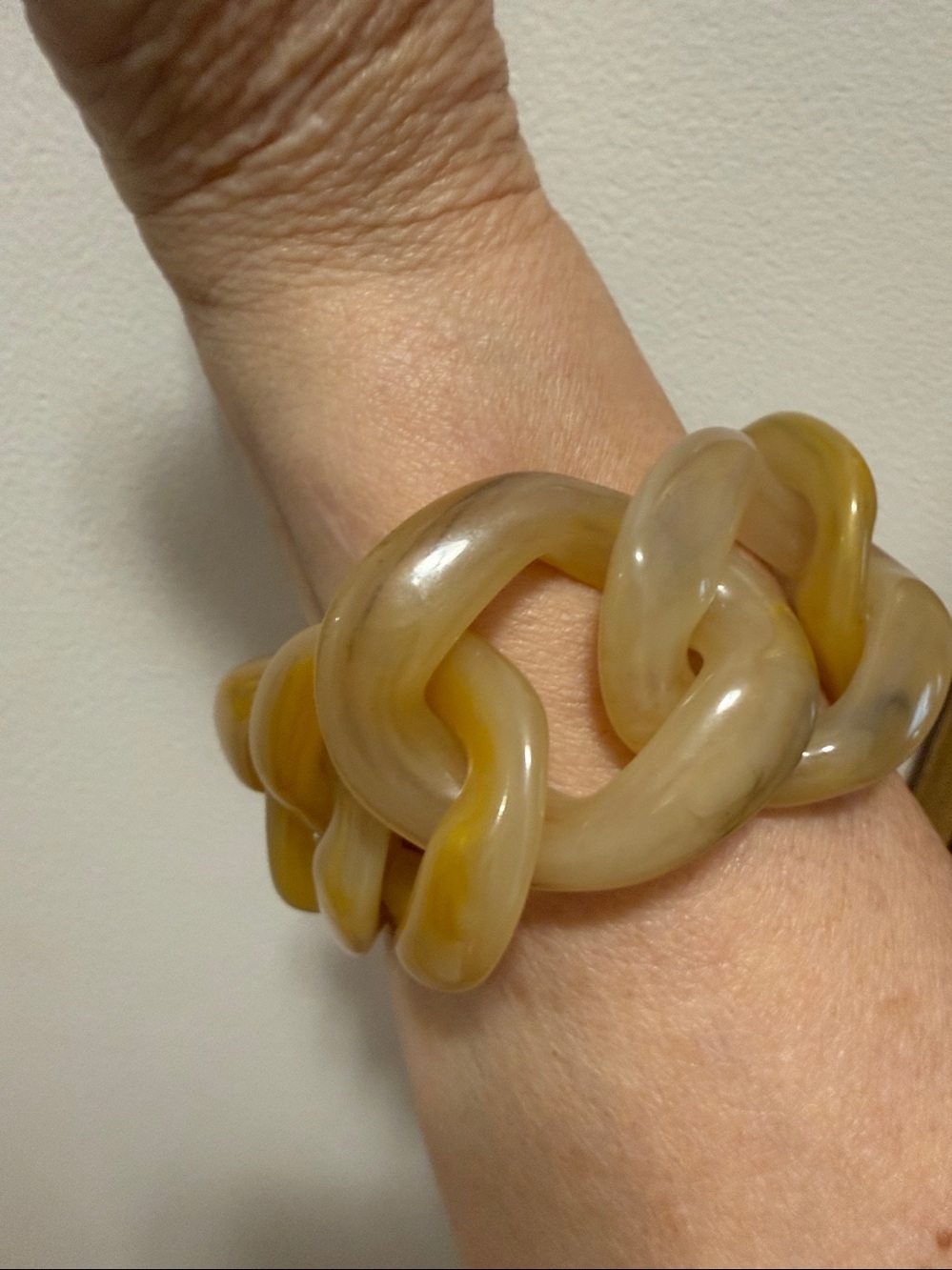Vintage Angela Caputi Chunky Link Bracelet - Picture 4 of 4